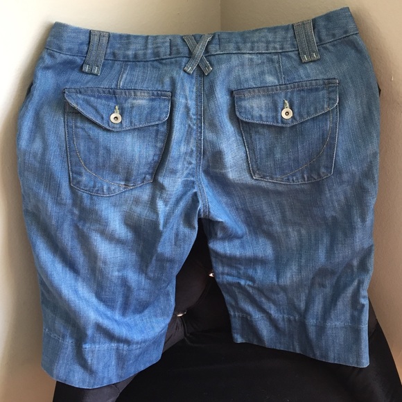 Paper-denim & cloth Jean Bermuda shorts size 32 - Picture 5 of 6